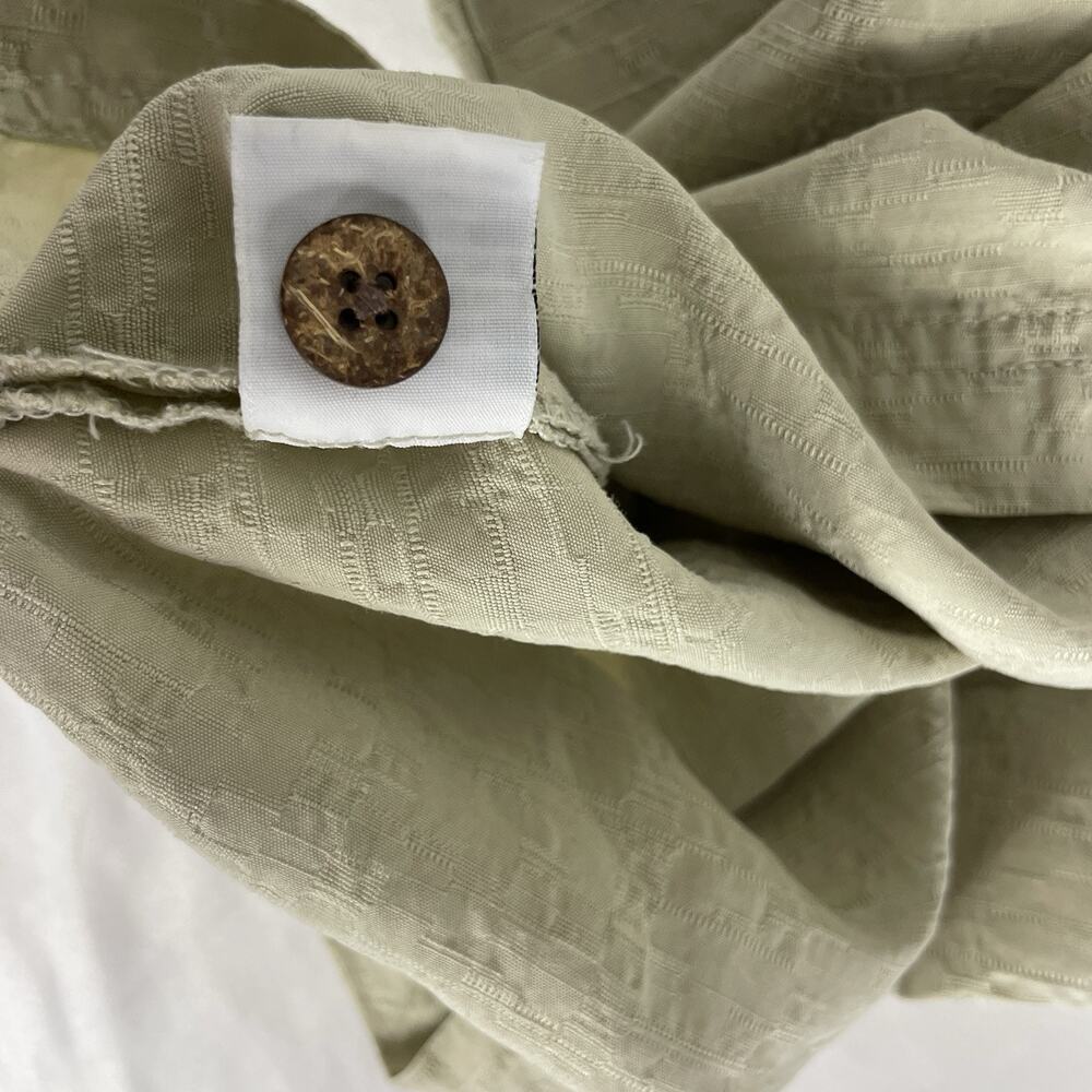 Tommy Bahama Silk Polo Shirt Beige Men's Size XL - Picture 6 of 7